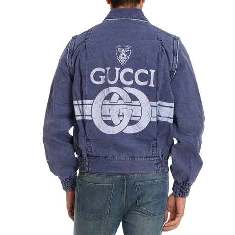 giacca jeans gucci|gucci leather suitcase.